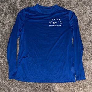 Nike Mavericks Blue Long Sleeve Tee